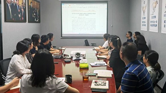 商管子集團(tuán)積極貫徹落實(shí)數(shù)據(jù)化、表格化管理思想
